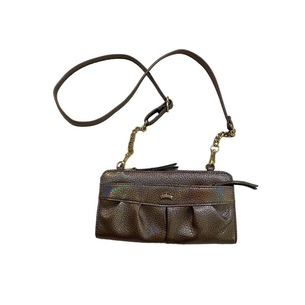 Juicy Couture Iridescent Convertible Purse Wallet